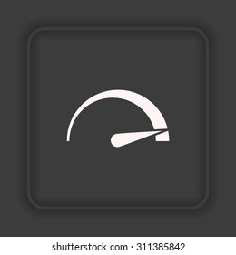 speedometer. icon. vector design 