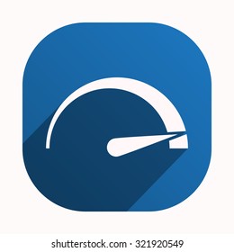 speedometer. icon. vector design 