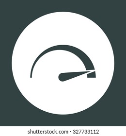 speedometer. icon. vector design 
