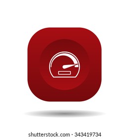 speedometer. icon. vector design 