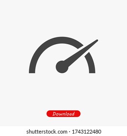 Speedometer icon vector eps 10