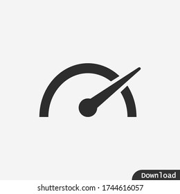 Speedometer icon vector eps 10