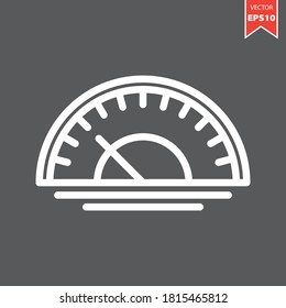 Speedometer icon vector. SEO icon concept. Eps10 vector illustration.