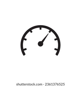 speedometer icon vector template illustration logo design