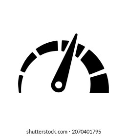 Speedometer icon vector top speed icon logo illustration