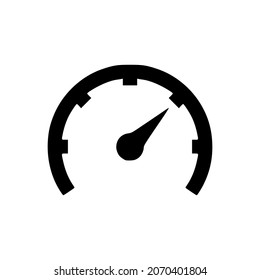 Speedometer icon vector top speed icon logo illustration