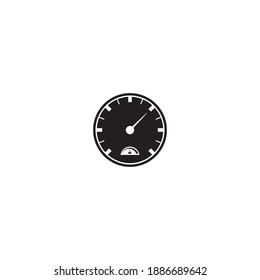 Speedometer icon vector,logo design illustration template and background.