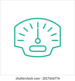 Speedometer icons symbol vector elements for infographic web