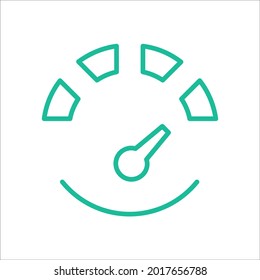 Speedometer icons symbol vector elements for infographic web