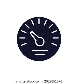 Speedometer icons symbol vector elements for infographic web