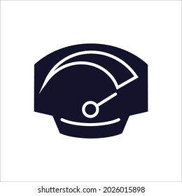 Speedometer icons symbol vector elements for infographic web