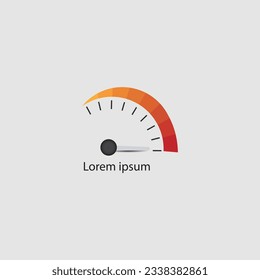 speedometer illustration vector eps 10