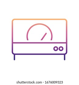 speedometer nolan icon. Simple thin line, outline vector of Scientific study icons for ui and ux, website or mobile application