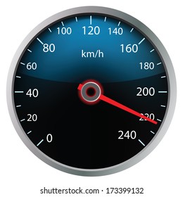 519 Crashed Speedometer Images, Stock Photos & Vectors 