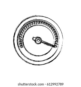 Speedometer power car