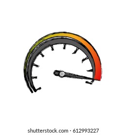 Speedometer power car