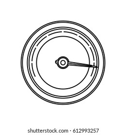 Speedometer power car