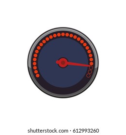 Speedometer power car