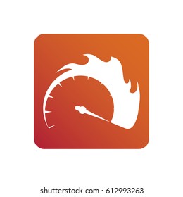 Speedometer power car