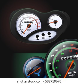 Speedometer  Scooter Instrument Motorcycle Tachometer 