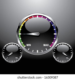 speedometer vector