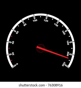 speedometer vector