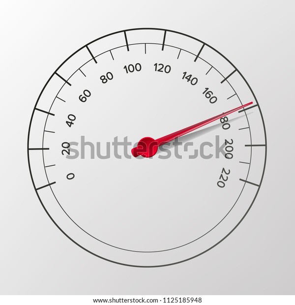 Speedometer\
Vector. Abstract Car Panel.\
Illustration\
