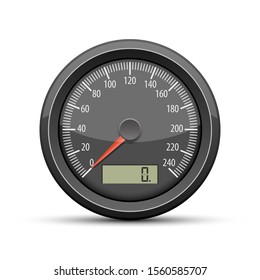 Speedometer Vector Design Illustration Isolated On Stock Vector ...