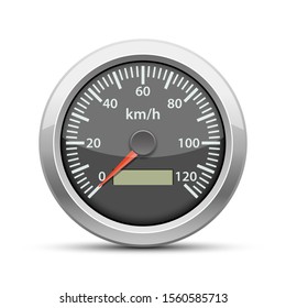 Speedometer vector design illustration isolated on white background