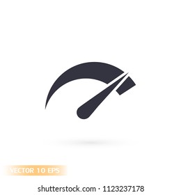 Speedometer  vector icon