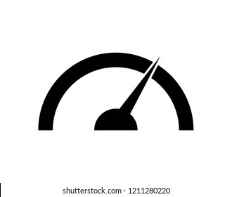 Speedometer vector icon