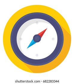 
Speedometer Vector Icon
