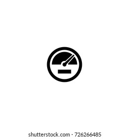 speedometer vector icon