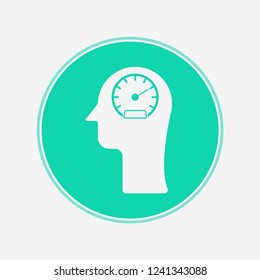 Speedometer vector icon sign symbol