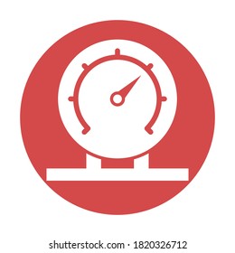 

Speedometer Vector Icon which can easily modify or edit
