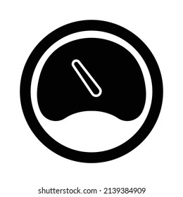 Speedometer Vector icon which is suitable for commercial work and easily modify or edit it

