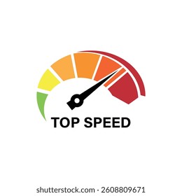 speedometer vector illustration. speedometer design vector