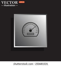 speedometer. Vector illustration EPS 10 