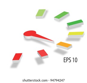 speedometer vector illustration eps 10