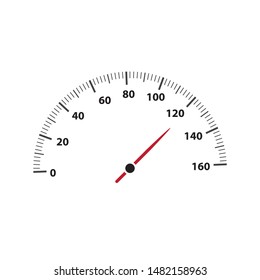 Speedometer vector illustration icon design