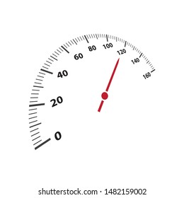 Speedometer vector illustration icon design