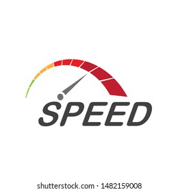 Speedometer vector illustration icon design