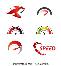 Speedometer vector illustration icon design