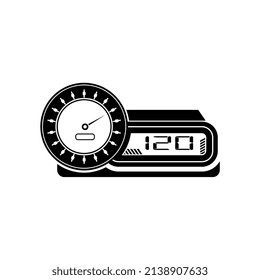 Speedometer vector illustration, suitable for symbols, logos, icons, brochures, posters, mascots, etc