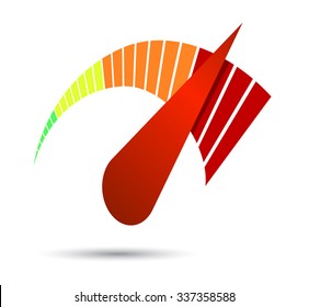 Speedometers or general indicators with needles.