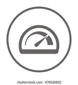 Speedometers  icon,vector. Flat design.