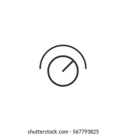 speedometr icon. sign design