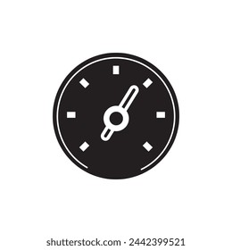 speedometr vector flat simple illustration on white background..eps
