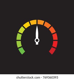 Speedometre basic vector