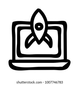  speedup boost laptop doodle